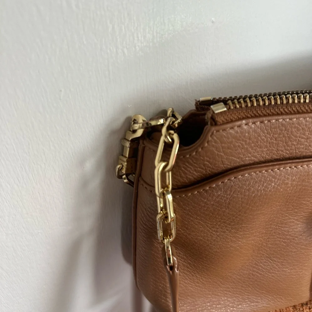 Tory Burch pebbled Leather Robinson Crossbody Bag - Picture 5 of 10